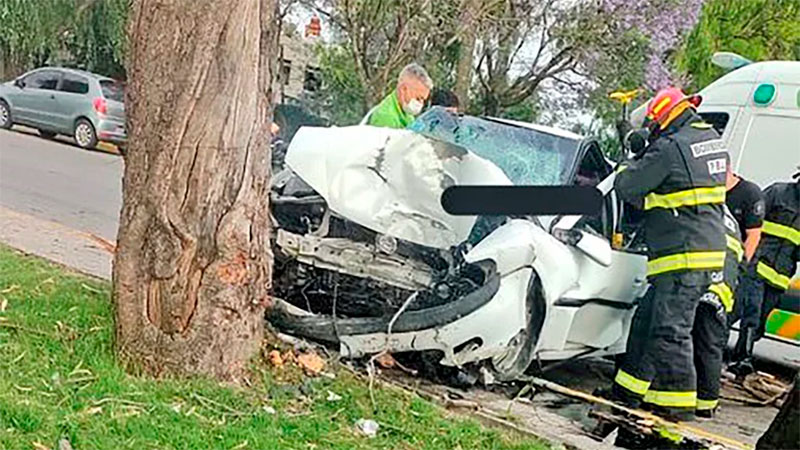Tragedia en La Plata: dos personas murieron al chocar un auto contra un ...