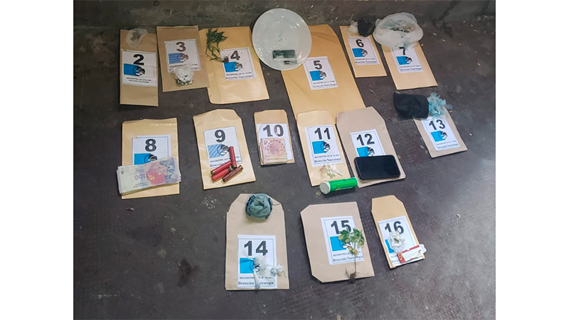 Desbarataron “un kiosco de droga" y hay dos personas detenidas | Elonce.com