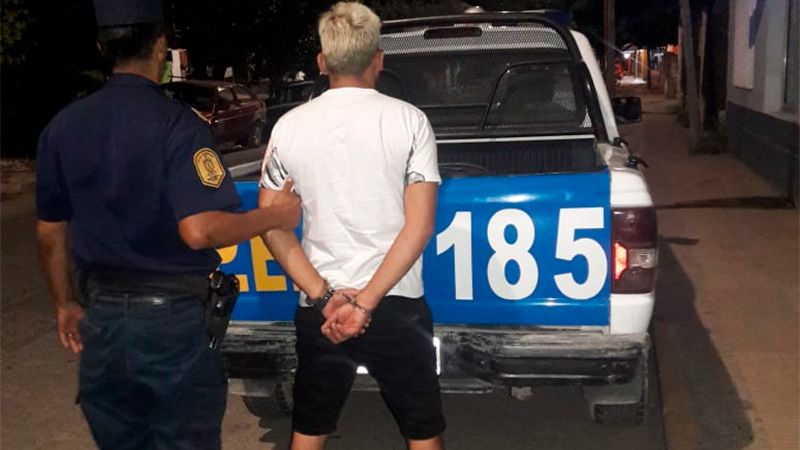 Lo detuvieron por golpear en el rostro a su pareja: “La violencia era ...