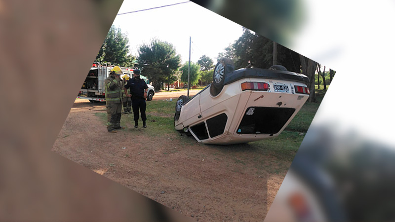 Joven Conductor Alcoholizado Chocó Su Auto Contra Un Poste Y Lo Volcó Policiales 6067