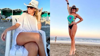 Sandra Borghi de vacaciones: así disfruta de su descanso en el mar