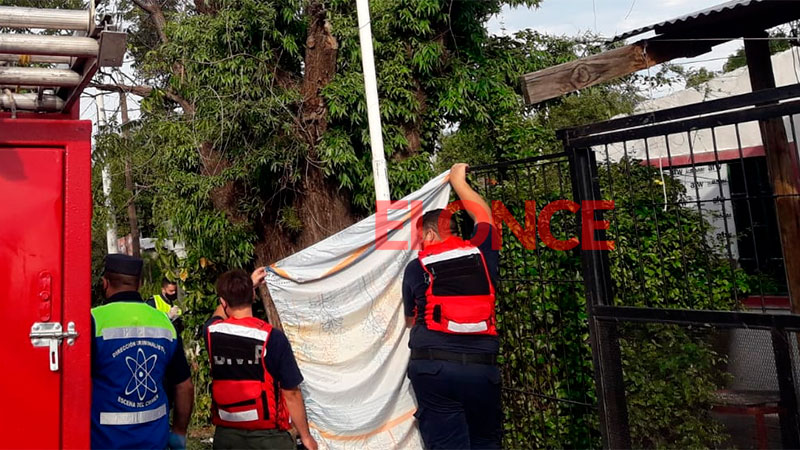 Trágico suceso en Paraná: joven murió tras caer sobre la reja de una casa