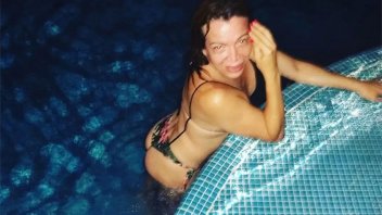 “Si me ahogo que sea sexy”: las fotos de Lizy Tagliani en la pileta