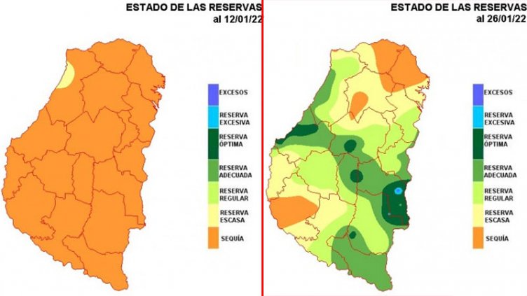 Se cortó la sequía y el mapa hídrico de Entre Ríos cambió rotundamente