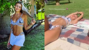 Fotos y video: Morena Beltrán a pura bikini y una sorpresa que la emocionó
