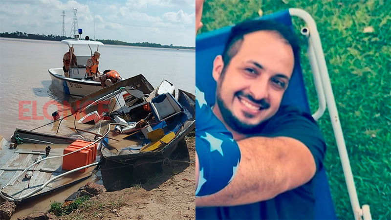 Despidieron al joven hallado muerto en el río Paraná tras accidente