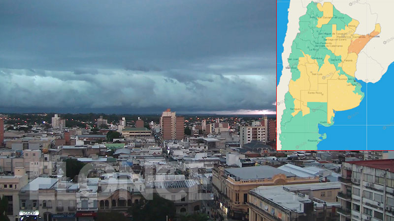 Alerta por tormentas en gran parte del país: llegarían hoy a Entre Ríos ...