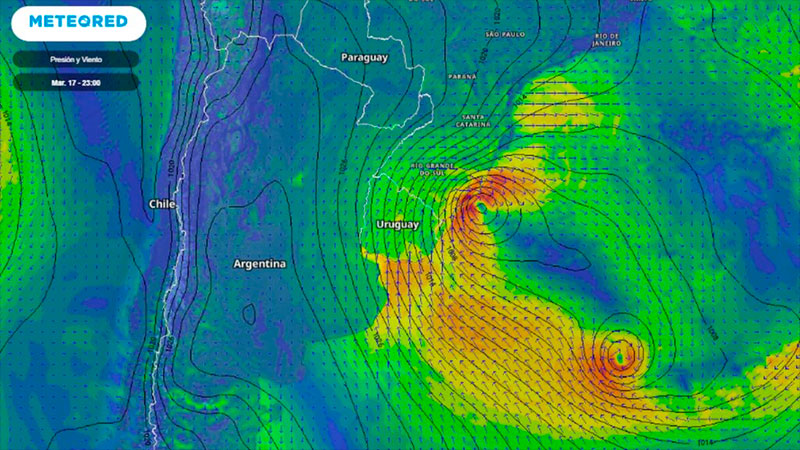 El ciclón tenderá a mostrar rasgos subtropicales en su avance.