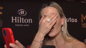 Video: la reacción de Jésica Cirio al ver las fotos del “percance” con su escote