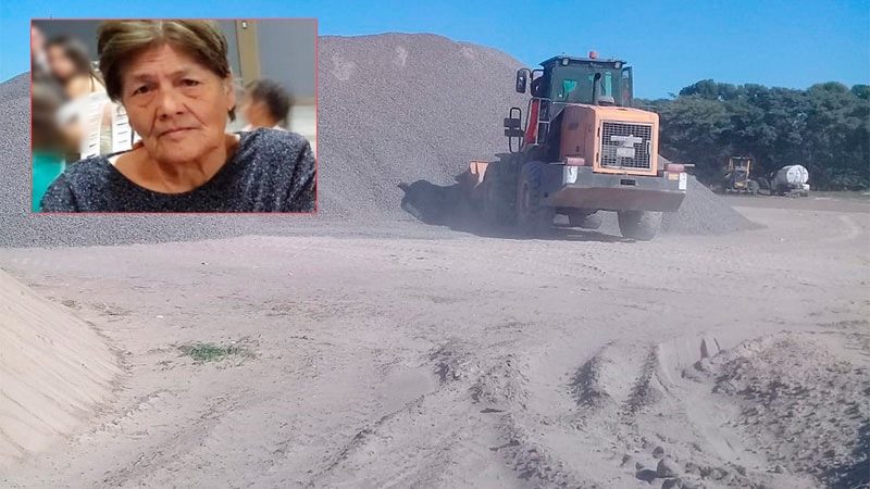 Búsqueda de María Victoria Loza: volverán a remover montículos de tierra
