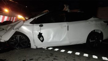 Tres muertos y un herido grave tras un choque en la autopista Santa Fe-Rosario
