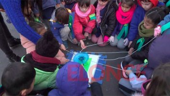 Jardines de Infantes: 400 niños participaron de actividades en Plaza Mansilla