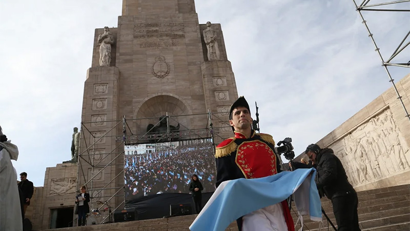 Promesa de lealtad a la bandera en Rosario