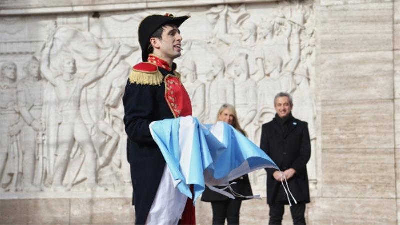 Promesa de lealtad a la bandera en Rosario