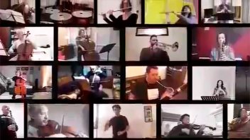 Video: cantantes líricos del todo el país se unieron para cantar 