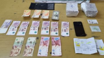 Pasajero de colectivo detenido con más de dos kilos de cocaína