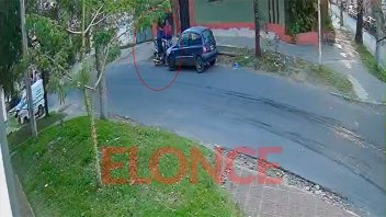 Video: cadete compró moto en Paraná y se la robaron antes de terminar de pagarla