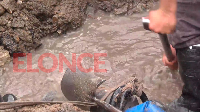 Reparan cañería de agua en calle Miguel David y Ruta 12: los barrios ...