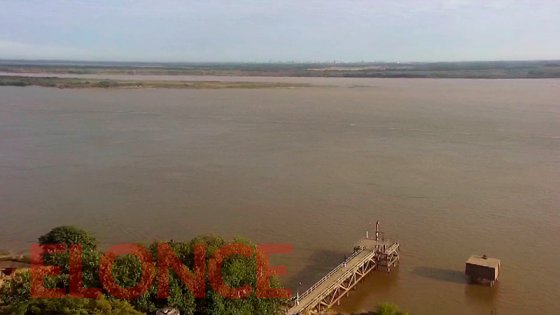 Tras el pico de crecida, el río Paraná vuelve a estar en bajante en Entre Ríos