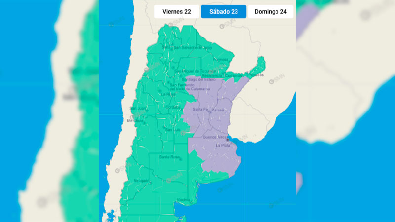 Emitieron un alerta violeta por niebla para Entre Ríos y otras ...