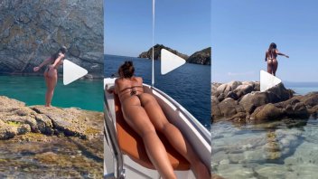 Sol Pérez redobló la apuesta: su video en bikini desde todos los ángulos