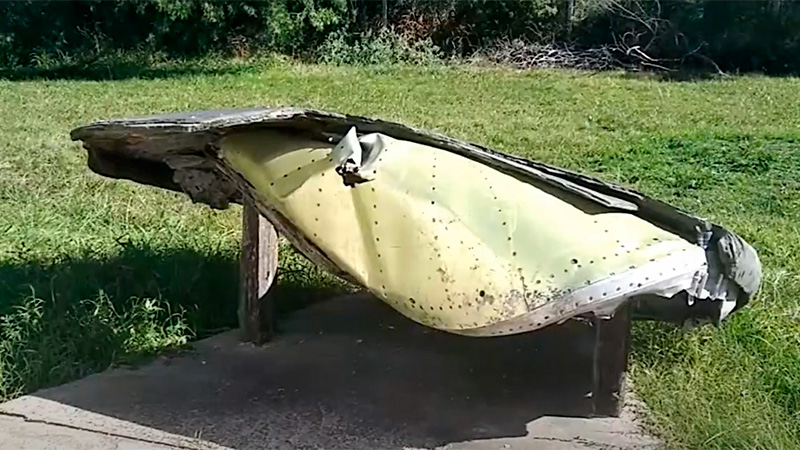 La pieza que conserva el Observatorio de Oro Verde