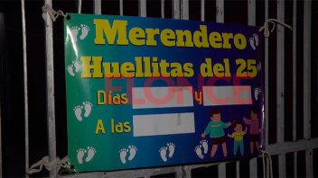 Merendero Huellitas se prepara para celebrar el Día del Niño: reciben donaciones