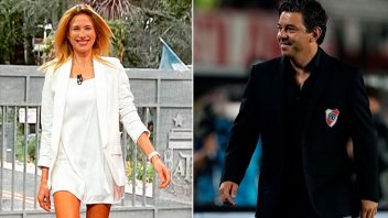 Marcelo Gallardo habló por primera vez del rumor de romance con Alina Moine