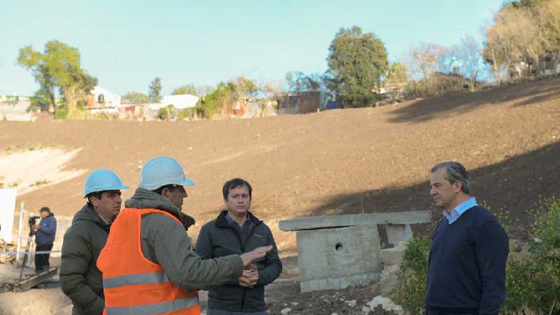 La obra integral en barrios Humito y Kilómetro 3 tiene un avance del 65 %