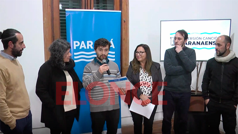 Realizaron premiación de la reversión de la canción paranaense - Paraná -  