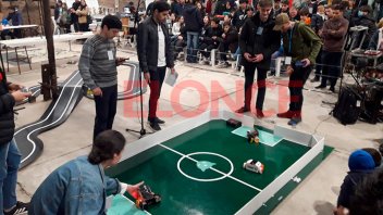Los robots volvieron a combatir en una competencia nacional en Paraná