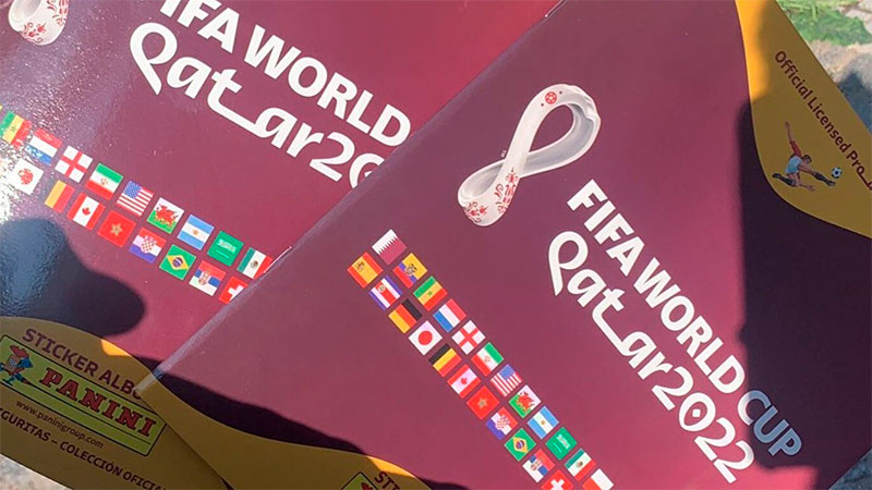 Furor por el álbum de figuritas del Mundial antes del lanzamiento oficial