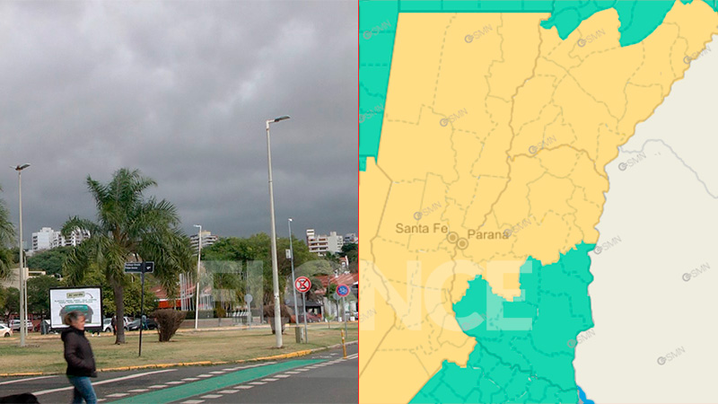 Persiste la alerta amarilla por tormentas para gran parte de Entre Ríos ...