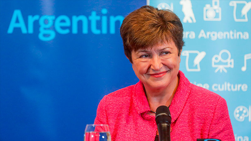 La titular del Fondo Monetario Internacional (FMI), Kristalina Georgieva.