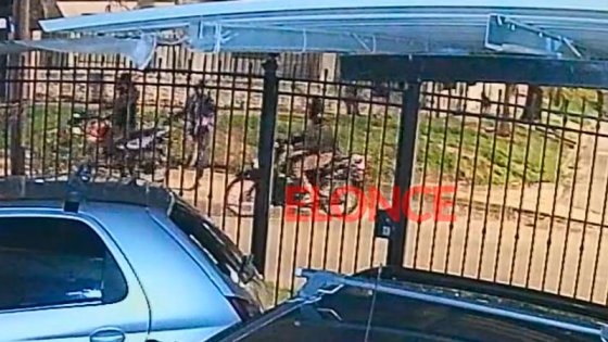 Impresionante video del robo de una moto en Paraná: persiguieron a la víctima