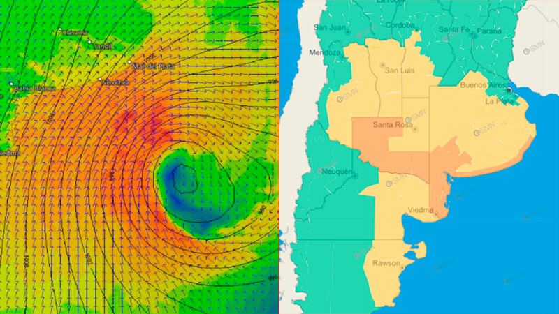 Qué zonas del país serán afectadas este sábado por el &ldquo;ciclón extratropical&rdquo;