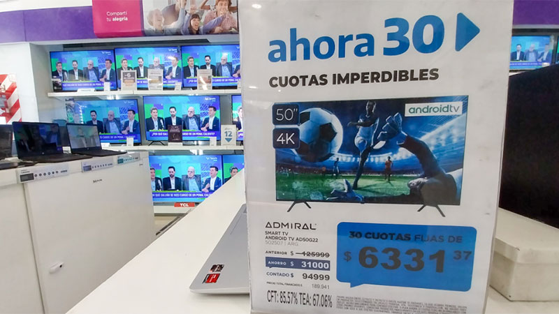Ahora 30: ¿es conveniente tomar el financiamiento para electrodomésticos?