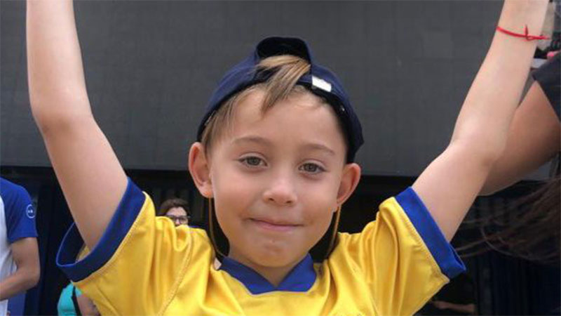 Un niño entrerriano fue seleccionado entre 200 chicos para jugar en Boca.-