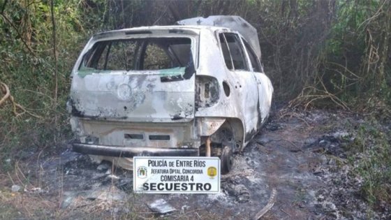 “Ajuste de cuentas narco”, la hipótesis sobre el auto robado e incendiado