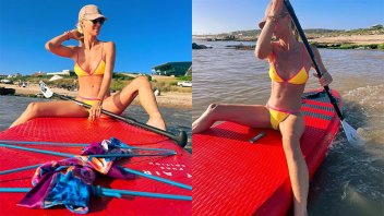 Nicole Neumann encandiló a sus fans: bikini ultra cavada y poses poco frecuentes