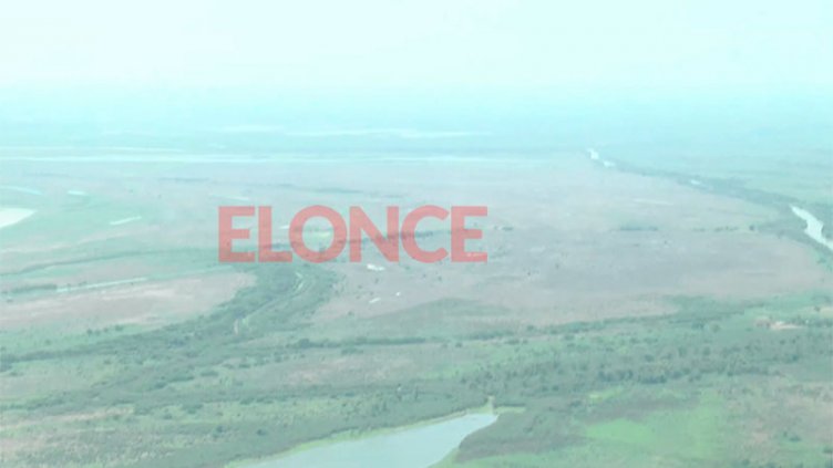 Sin incendios activos, Elonce sobrevoló la zona de islas del Delta del Paraná