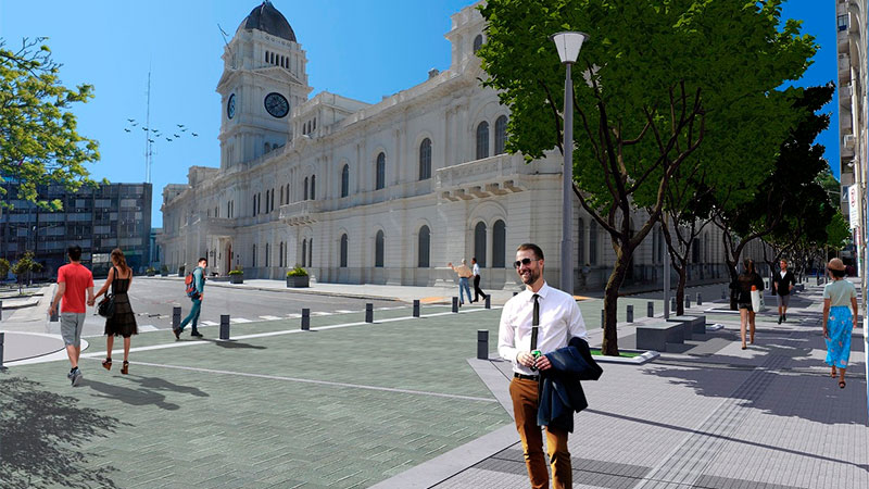 Se inician en febrero las obras en la plaza Carbó: una vista de cómo ...