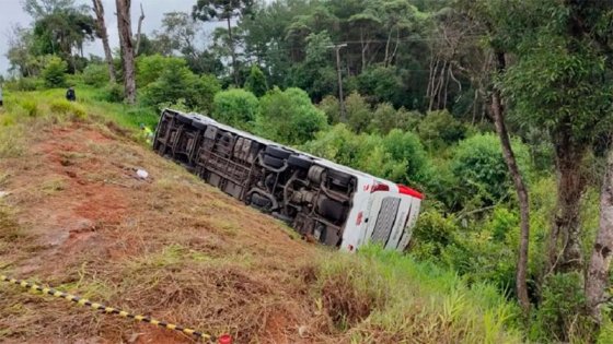La identidad de los cinco argentinos fallecidos en vuelco de ómnibus en Brasil