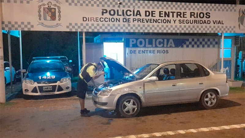 Secuestraron un vehículo en control caminero por falsa documentación