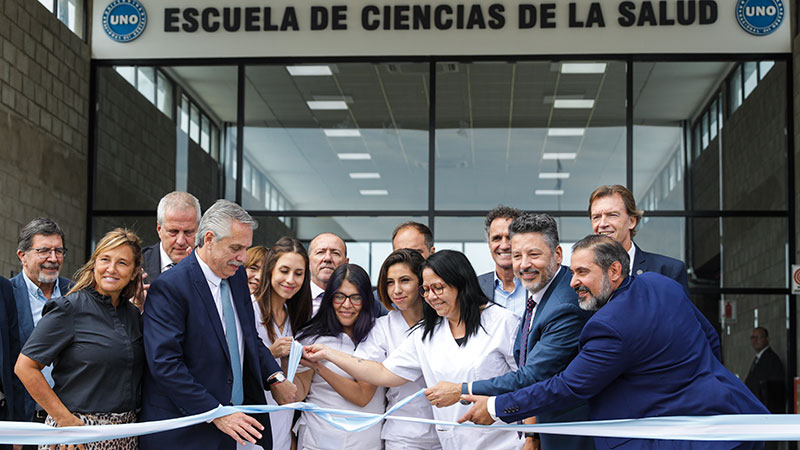 "Estamos Poniendo En Pie La Salud Y La Educación Pública", Afirmó El ...