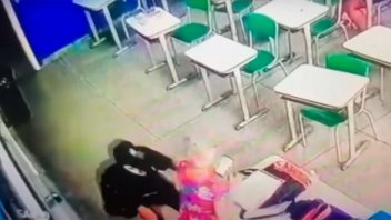 Alumno mató a maestra e hirió a otras dos profesoras y a un compañero en Brasil
