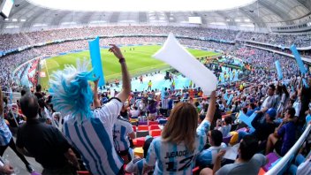 Con shows musicales ¡y de goles!, la Scaloneta festejó en Santiago del Estero