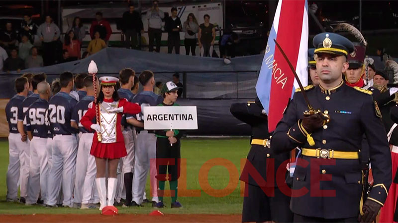 Se realizó el acto de inauguración del Mundial Sub 23 de softbol en ...