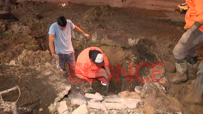 Reparan cañería y podría haber faltante de agua en una zona de la ...