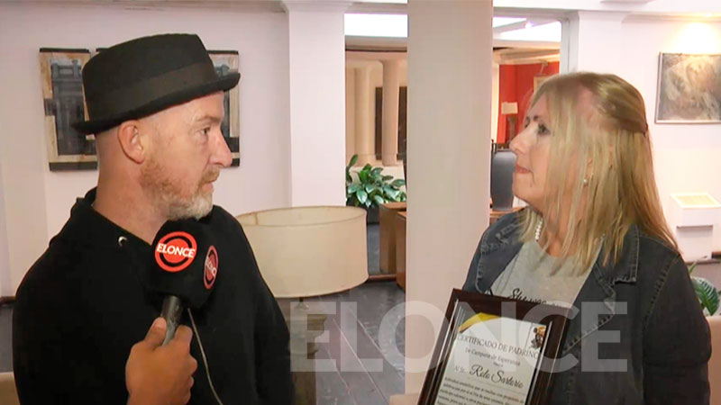 Rolo de La Beriso junto a Sandra Villalba